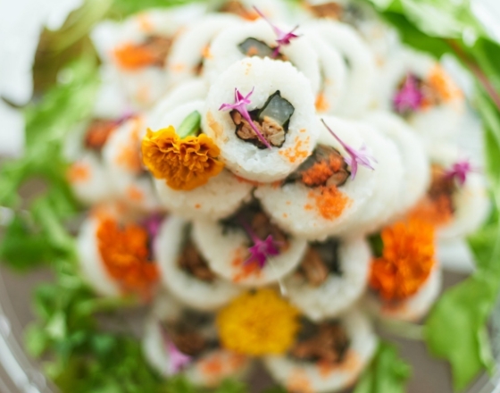 東京PAPA COOKの洋⾵巻き寿司の画像
