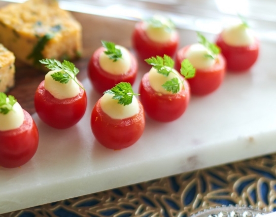 東京PAPA COOKのフレッシュトマトとモッツァレラのカプレーゼの画像