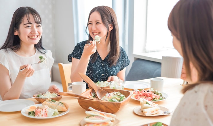 【ホームパーティー・女子会】東京PAPA COOOKでご利用頂いたケータリング利用シーンの画像