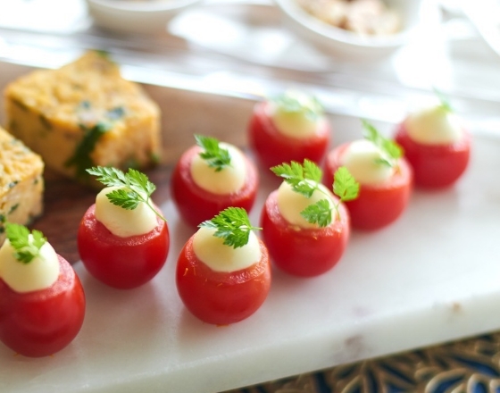 東京PAPA COOKのプチトマトのかわいいカプレーゼの画像
